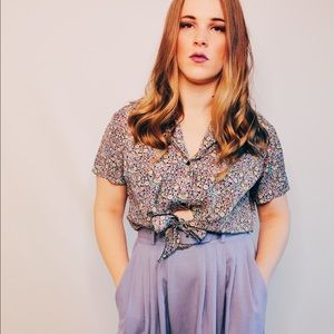 Purple Valerie Skirt